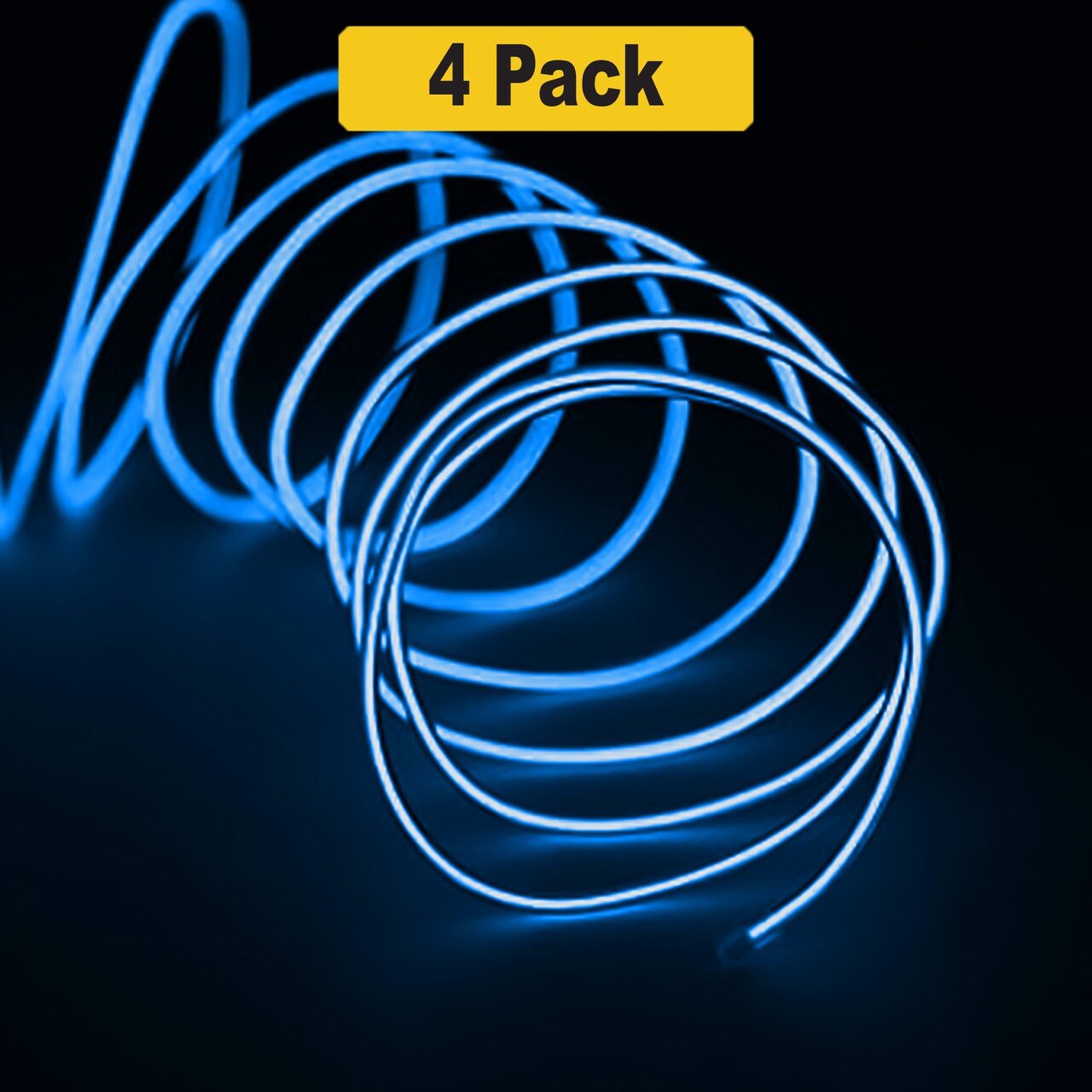 Neon String 6ft Wearable Flexible String Light — Battery Powered